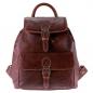 Preview: ALPENLEDER Rucksack JACOB´S WAY brandy