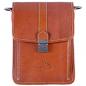 Preview: ALPENLEDER Schultertasche Messenger GALILEO (cognac) CG125-c