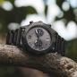 Preview: HOLZKERN Black Vulture Prey Herren Chronograph