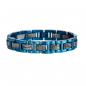 Preview: HOLZKERN Armband Fortissimo grauer Marmor Blau