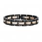 Preview: HOLZKERN Armband Fortissimo Marmor Schwarz