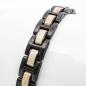 Preview: HOLZKERN Armband Fortissimo Marmor Schwarz