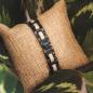 Preview: HOLZKERN Armband Fortissimo Marmor Schwarz