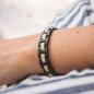 Preview: HOLZKERN Armband Fortissimo Marmor Schwarz