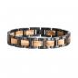 Preview: HOLZKERN Armband Acoustic Olivenholz Grau