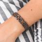 Preview: HOLZKERN Armband AcousticWalnussholz Antiksilber