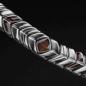 Preview: HOLZKERN | Bandlet Armband Prelude Walnussholz Silber