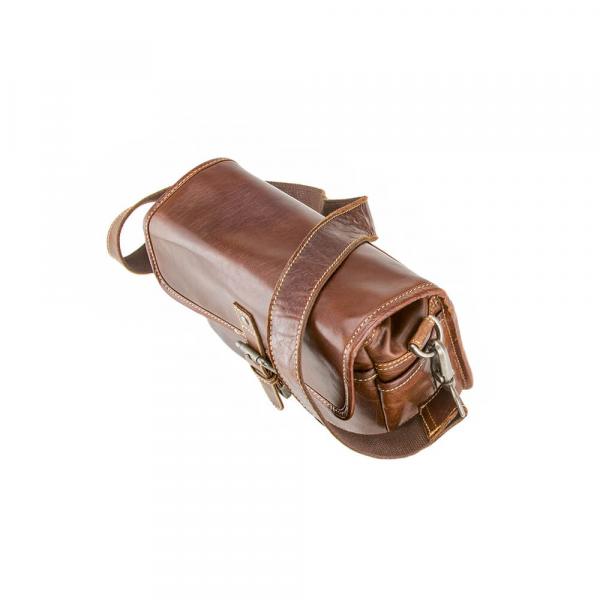 ALPENLEDER | Camera Case PRESSE (brandy)