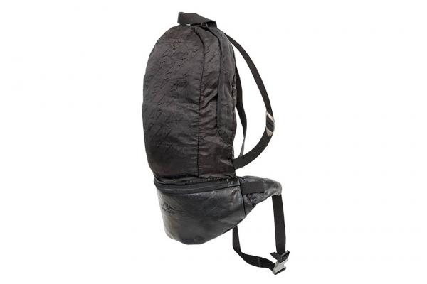 ALPENLEDER Gürteltasche Rucksack STADL (ebenholz)