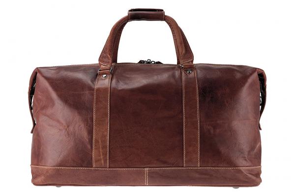 ALPENLEDER Reisetasche Duffel Bag ALABAMA brandy