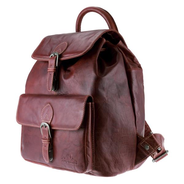 ALPENLEDER Rucksack JACOB´S WAY brandy