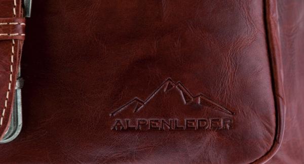 ALPENLEDER Rucksack JACOB´S WAY brandy