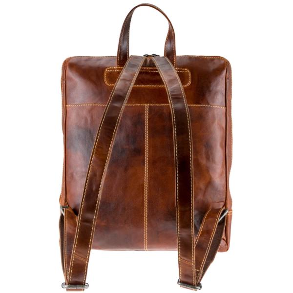 ALPENLEDER Rucksack Backpack MERAN cognac