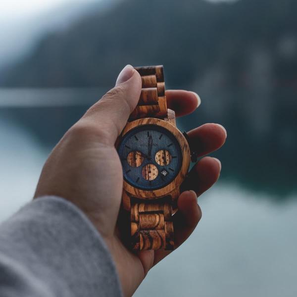 HOLZKERN Bergsee Waldlauf Herren Chronograph