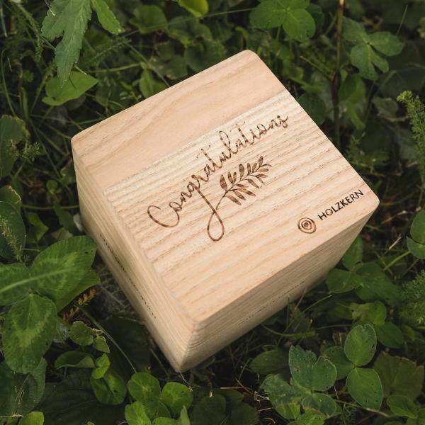 HOLZKERN | Geschenkbox (Congratulations)