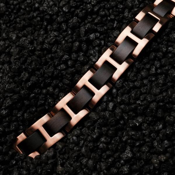 HOLZKERN | Bandlet Armband Acoustic Ahornholz Roségold