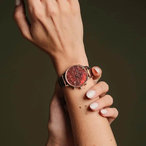 HOLZKERN | Shiny Feel Good Damen Chronograph