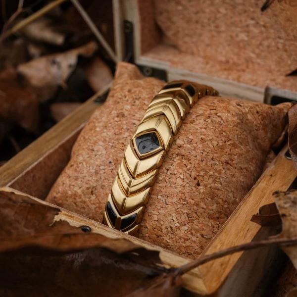 HOLZKERN | Bandlet Armband Prelude Ahornholz Gold