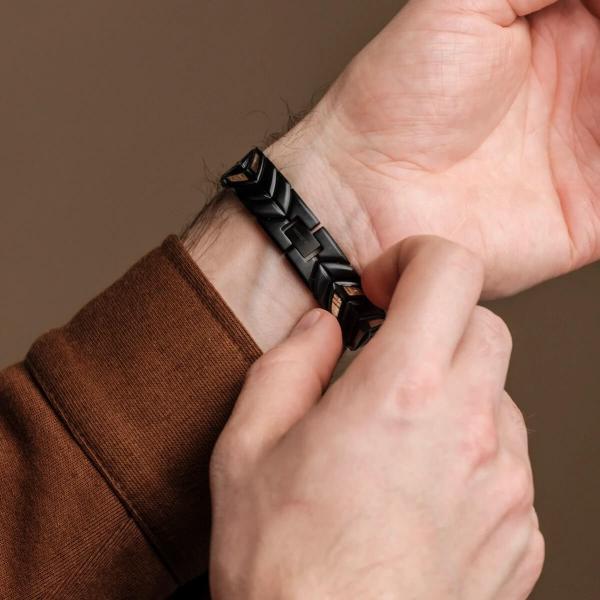 HOLZKERN | Bandlet Armband Prelude Koaholz Schwarz