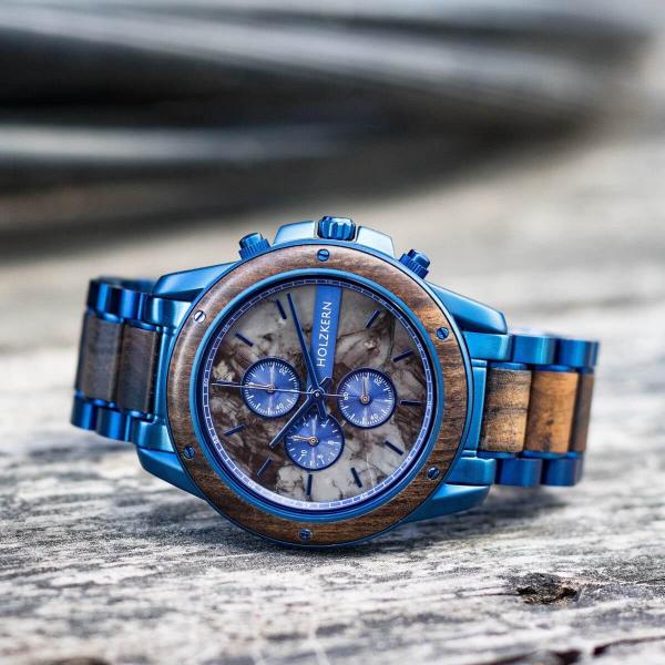 HOLZKERN Priamus Camelot Herren Chronograph