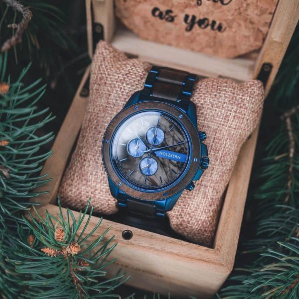 HOLZKERN Priamus Camelot Herren Chronograph