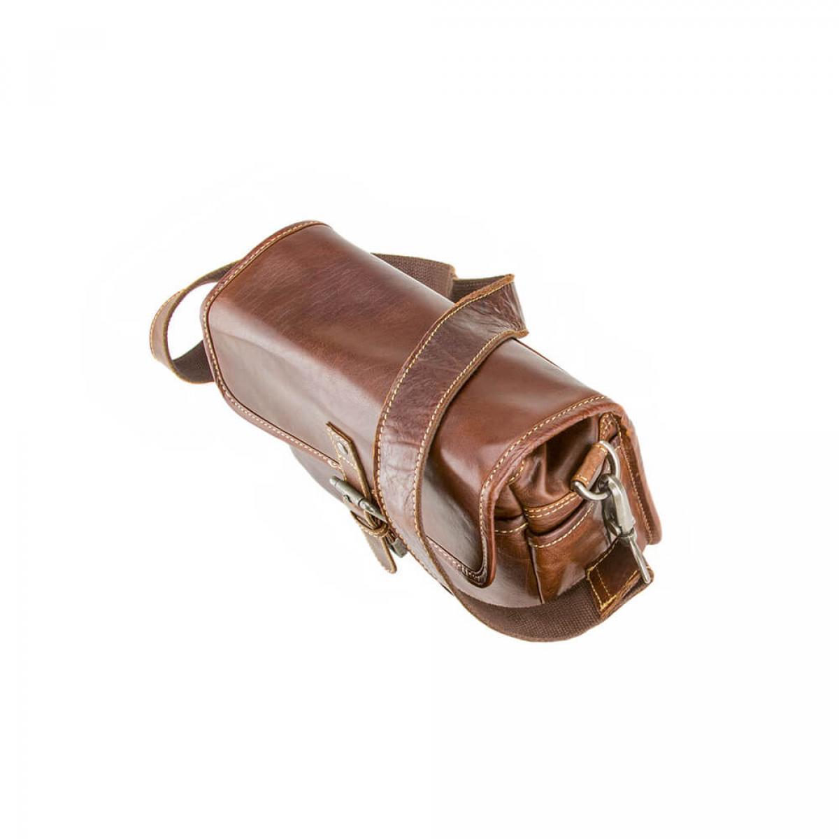 ALPENLEDER | Camera Case PRESSE (brandy)