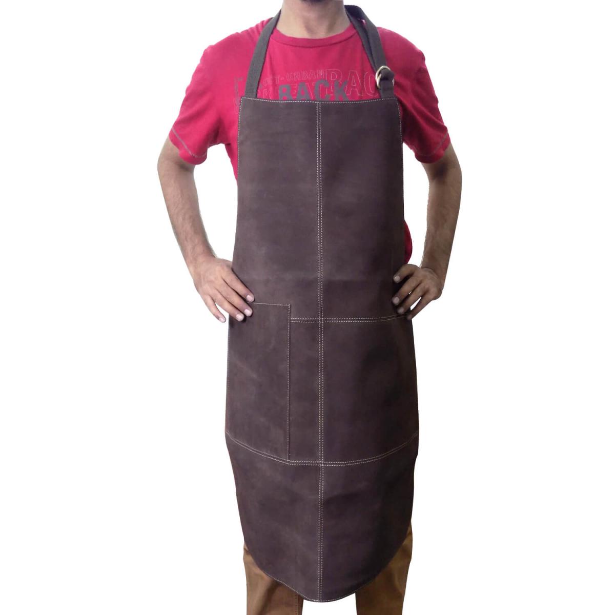 ALPENLEDER Grillschürze APRON suede