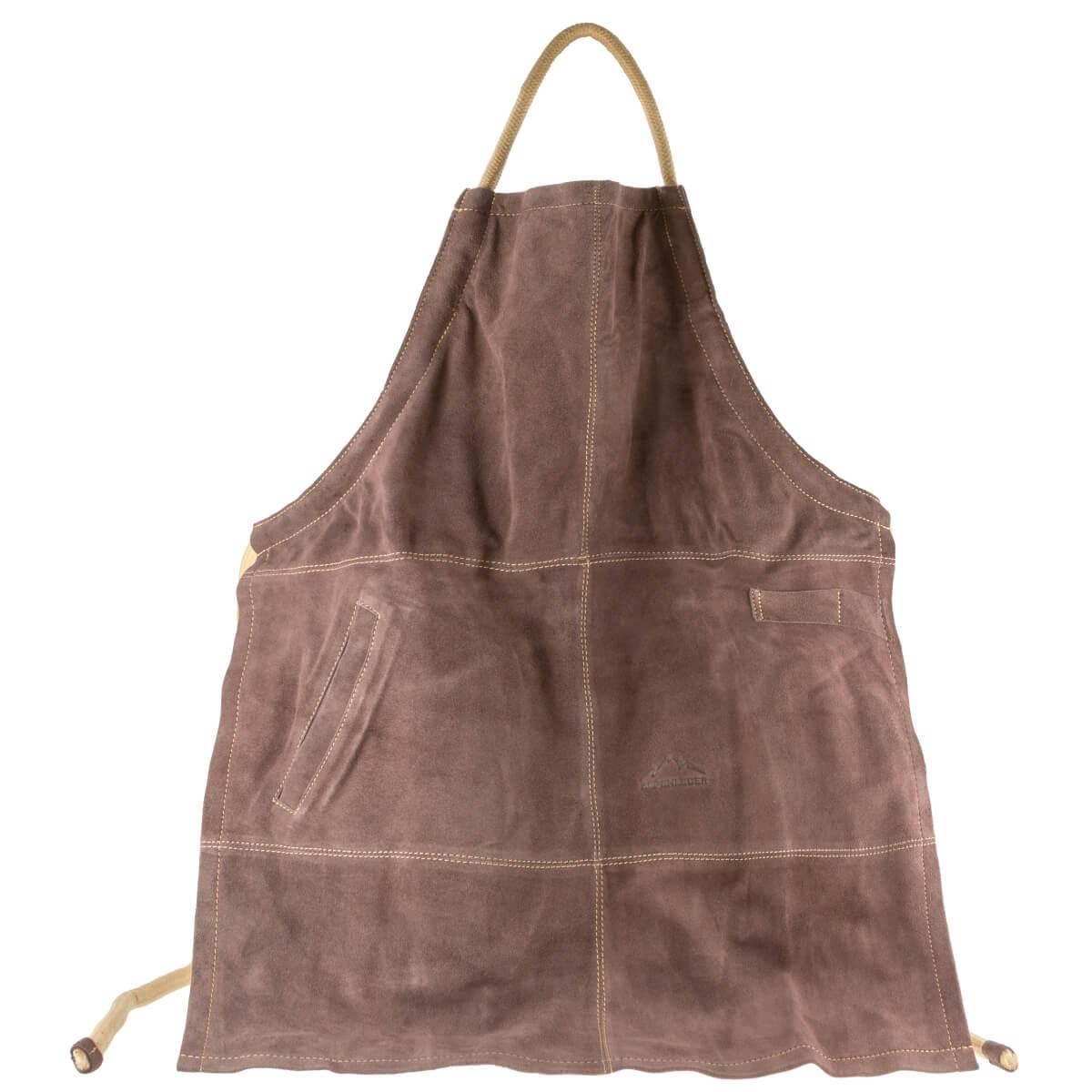 ALPENLEDER Grillschürze FUNKENFEUER suede