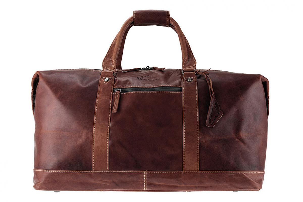 ALPENLEDER Reisetasche Duffel Bag ALABAMA brandy