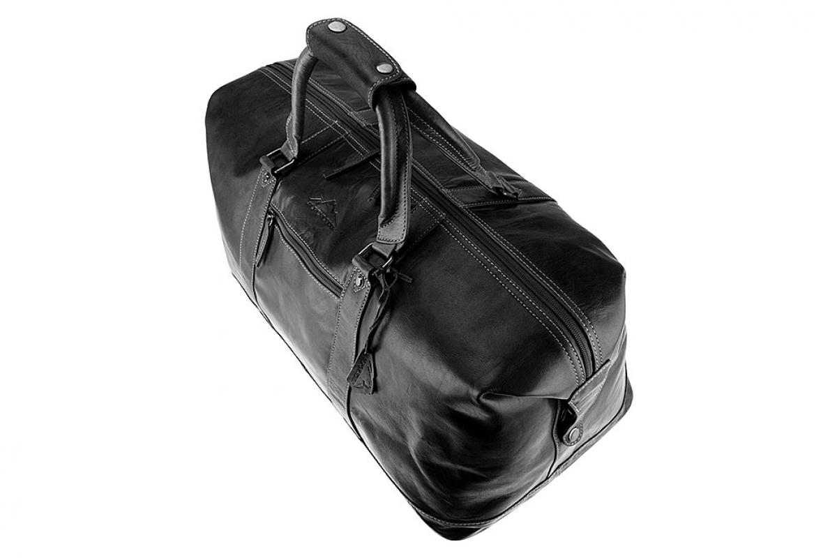 ALPENLEDER Reisetasche Duffel Bag ALABAMA ebenholz