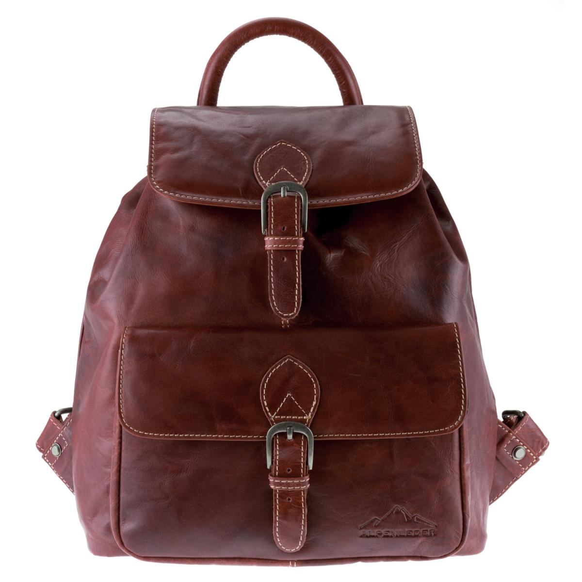 ALPENLEDER Rucksack JACOB´S WAY brandy