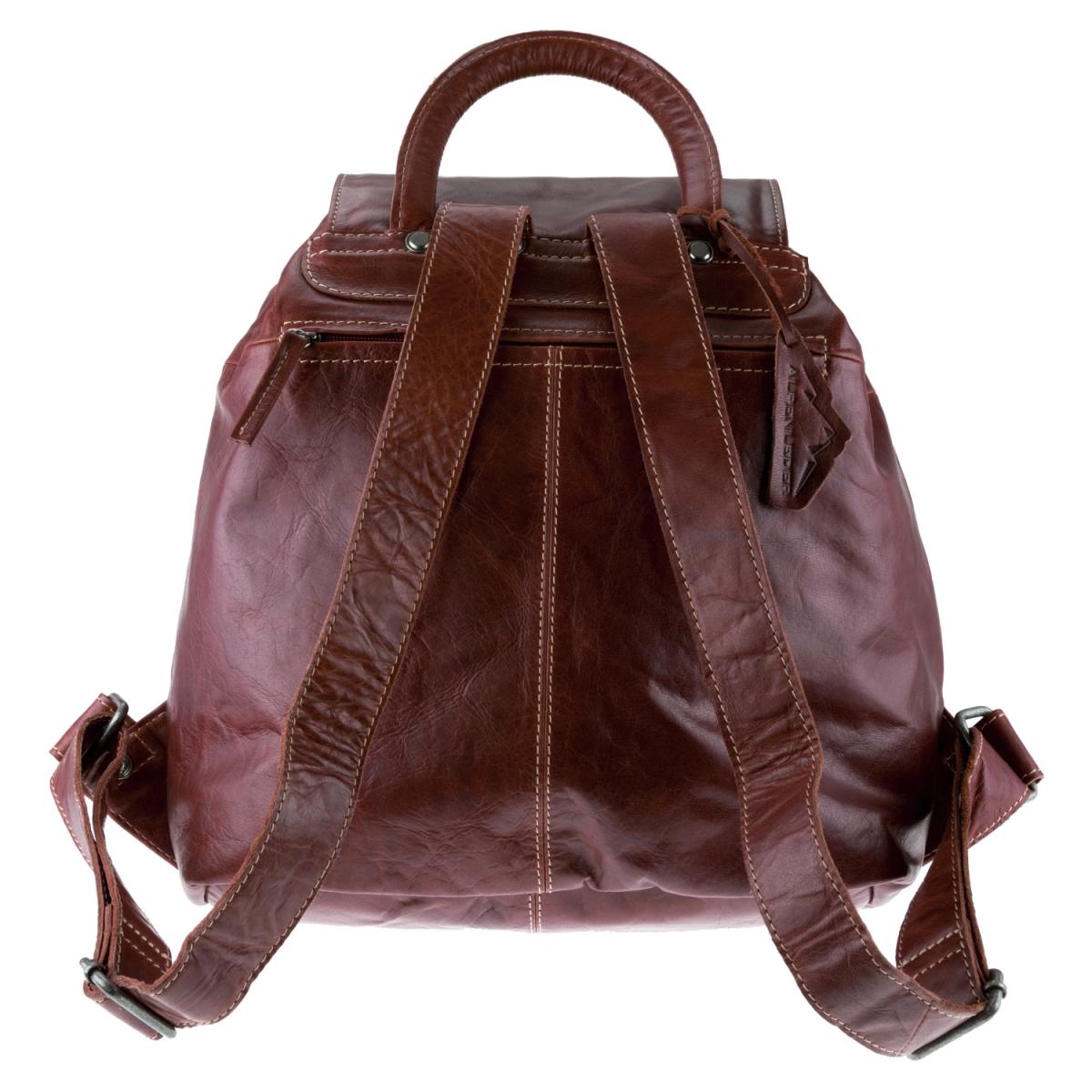 ALPENLEDER Rucksack JACOB´S WAY brandy