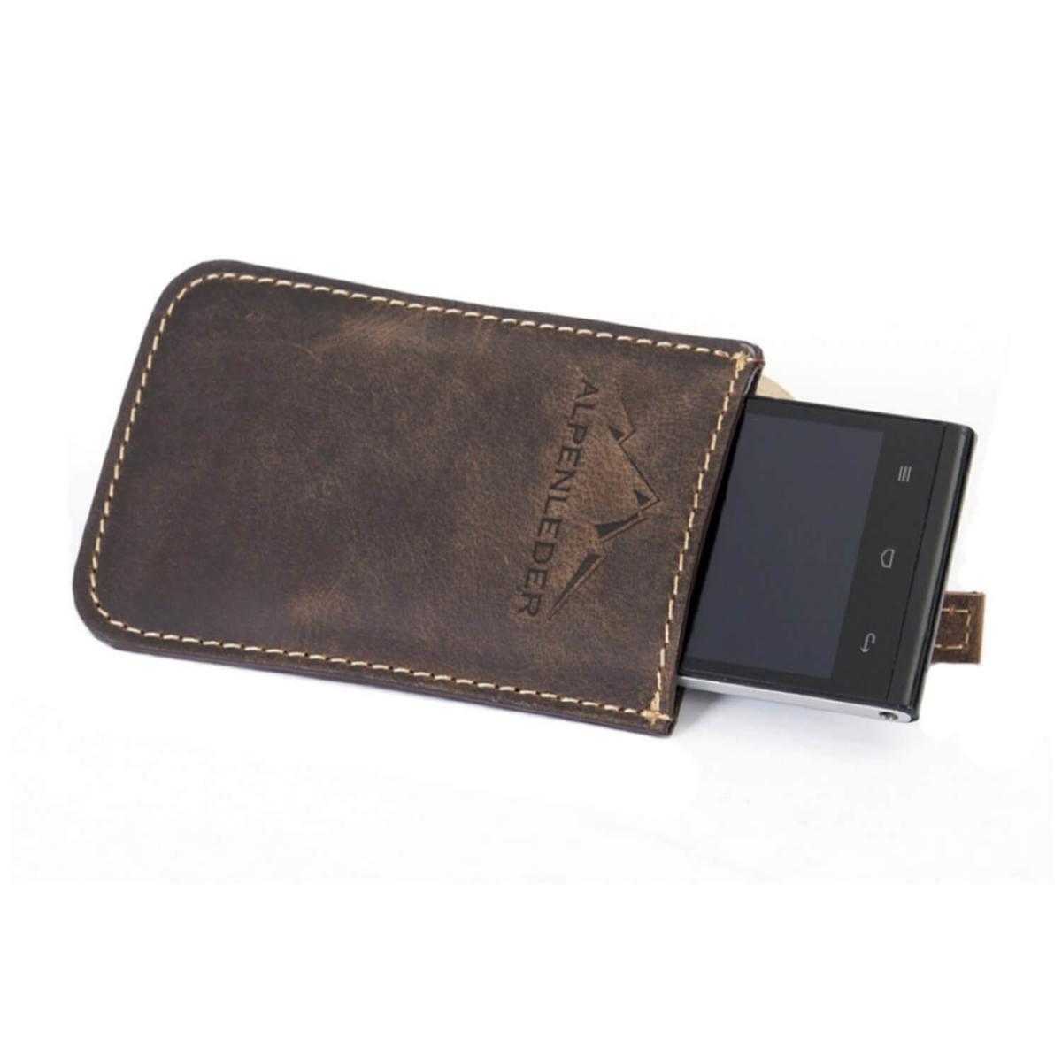 ALPENLEDER | Smartphone Cover COFFEE