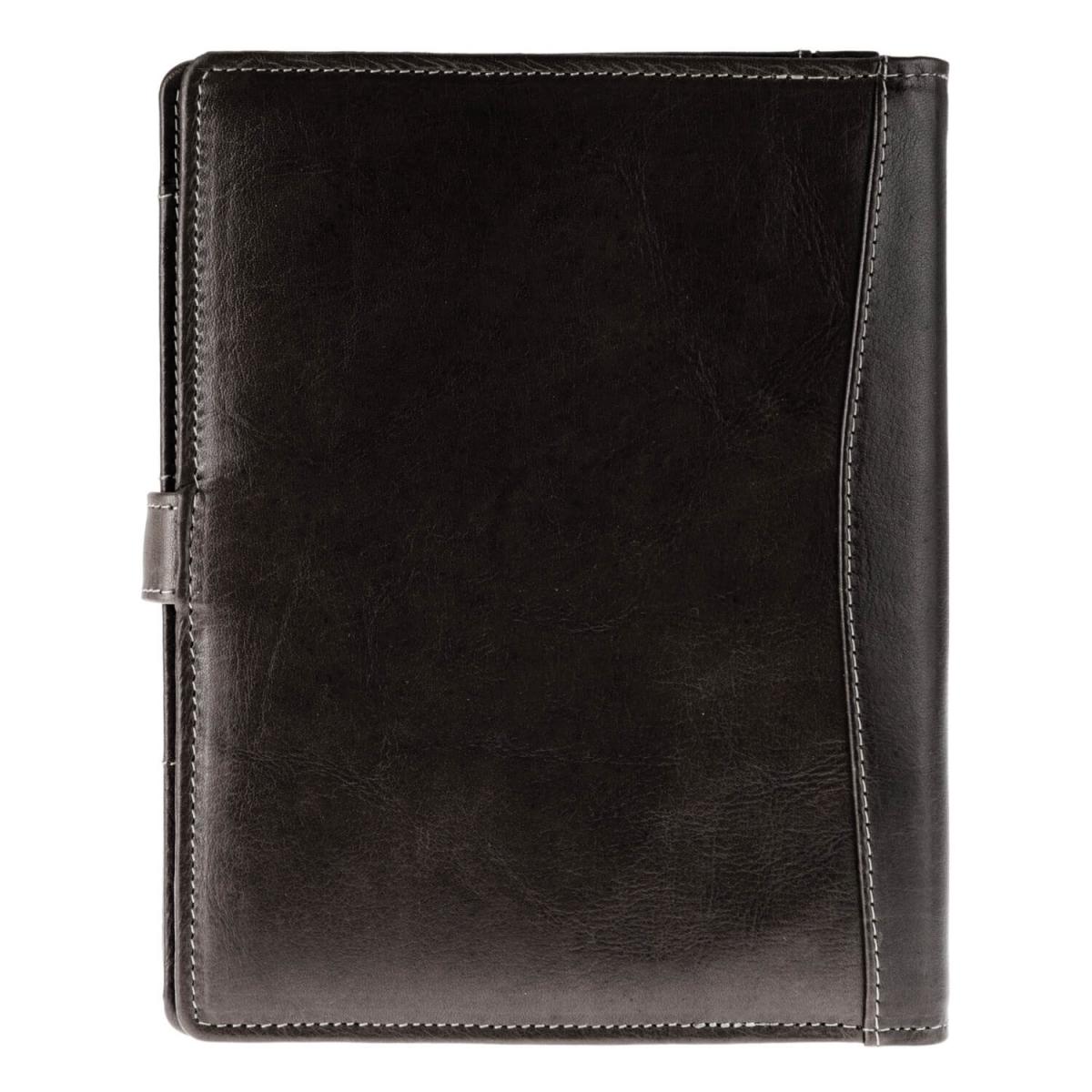 ALPENLEDER Tablet Cover SEILSCHAFT ebenholz