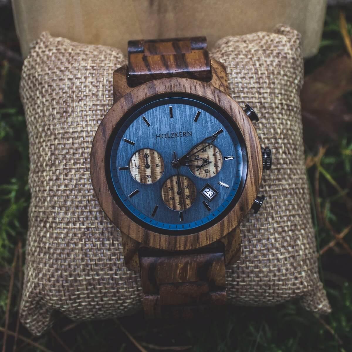 HOLZKERN Bergsee Waldlauf Herren Chronograph