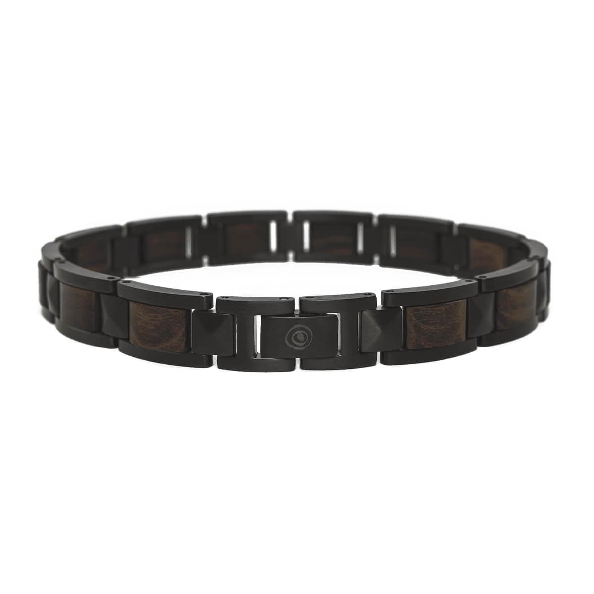 HOLZKERN Armband Rhapsodie Leadwood Schwarz