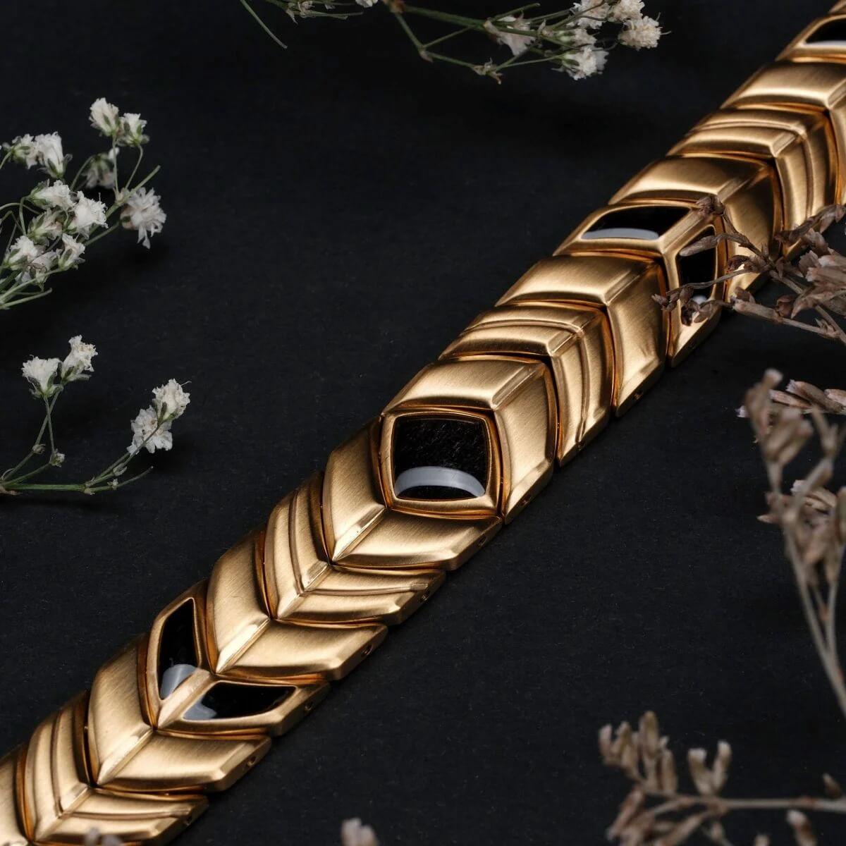 HOLZKERN | Bandlet Armband Prelude Ahornholz Gold